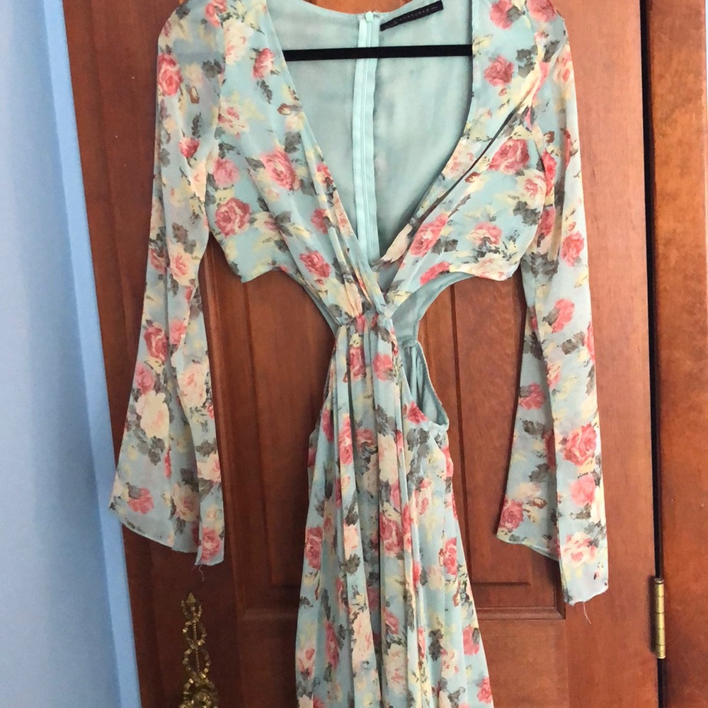 Summer floral dress